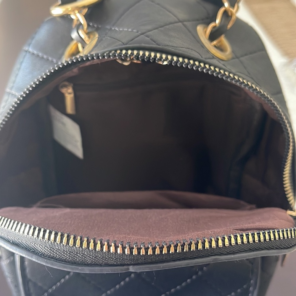 Black Mini Backpack - image 6